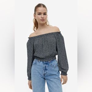 H&M Off The Shoulder Blouse